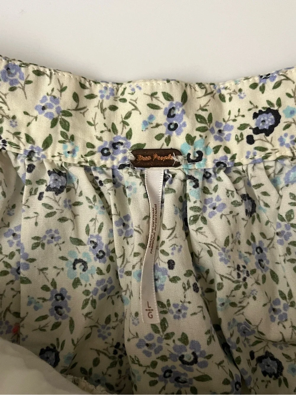 Free People | NWT Floral Cross-Back Sundress - Picture 13 of 14